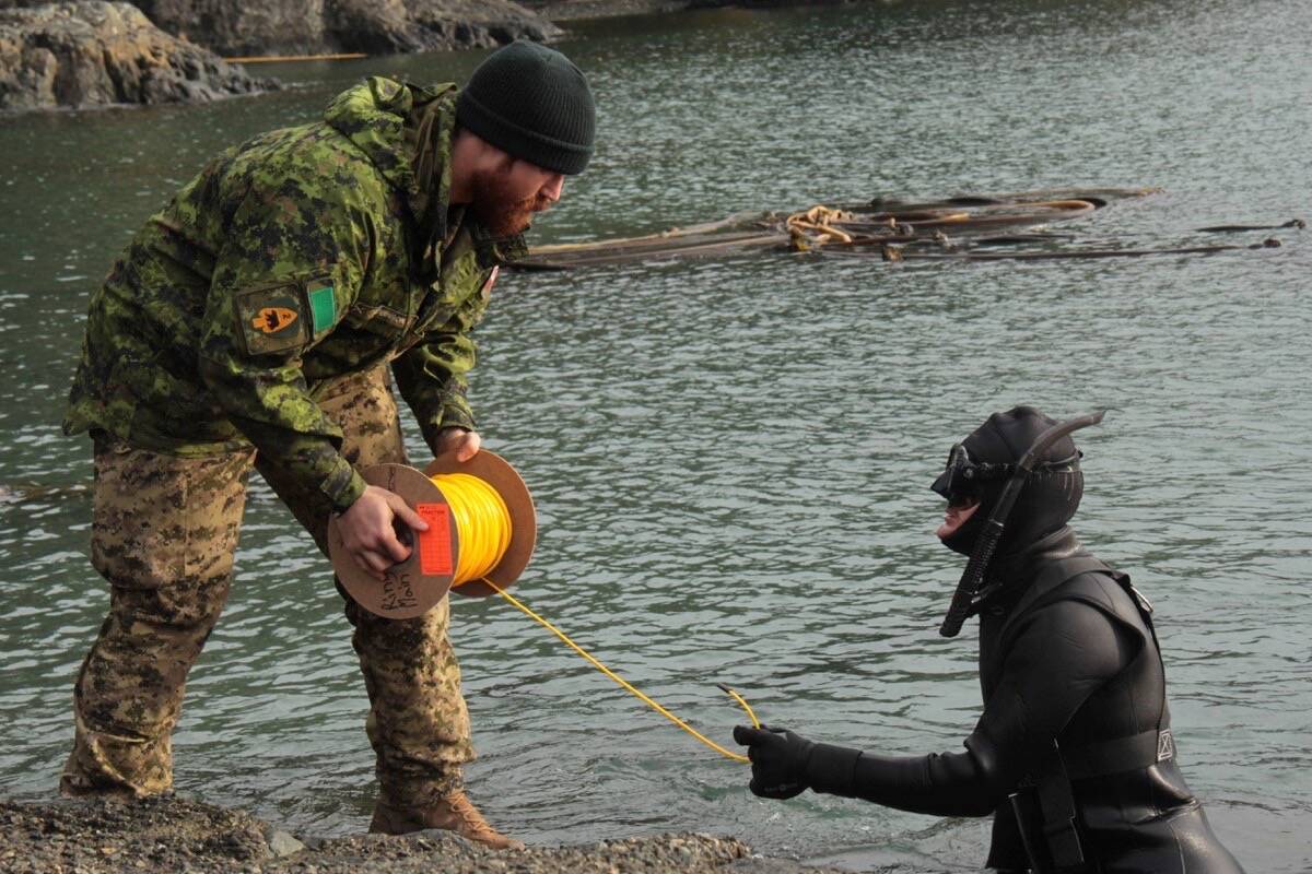 Exercise Roguish Buoy : Explosive allied training hits Metchosin shoreline