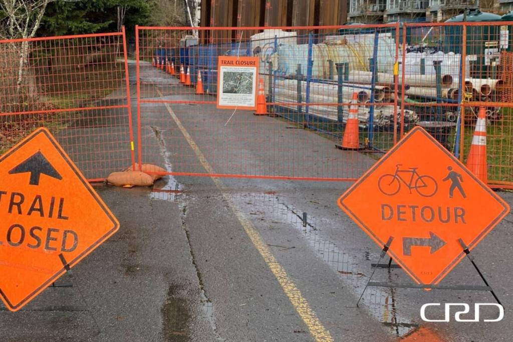 ‘Temporary mitigation measures’ on the way for closed Victoria trail section